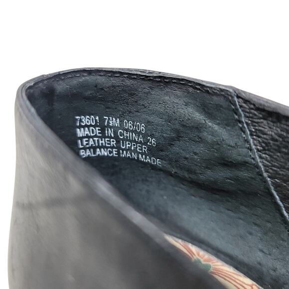 Clarks Artisan Collection Black Leather Upper Ankle Boots Women's 7.5 - Picture 10 of 10